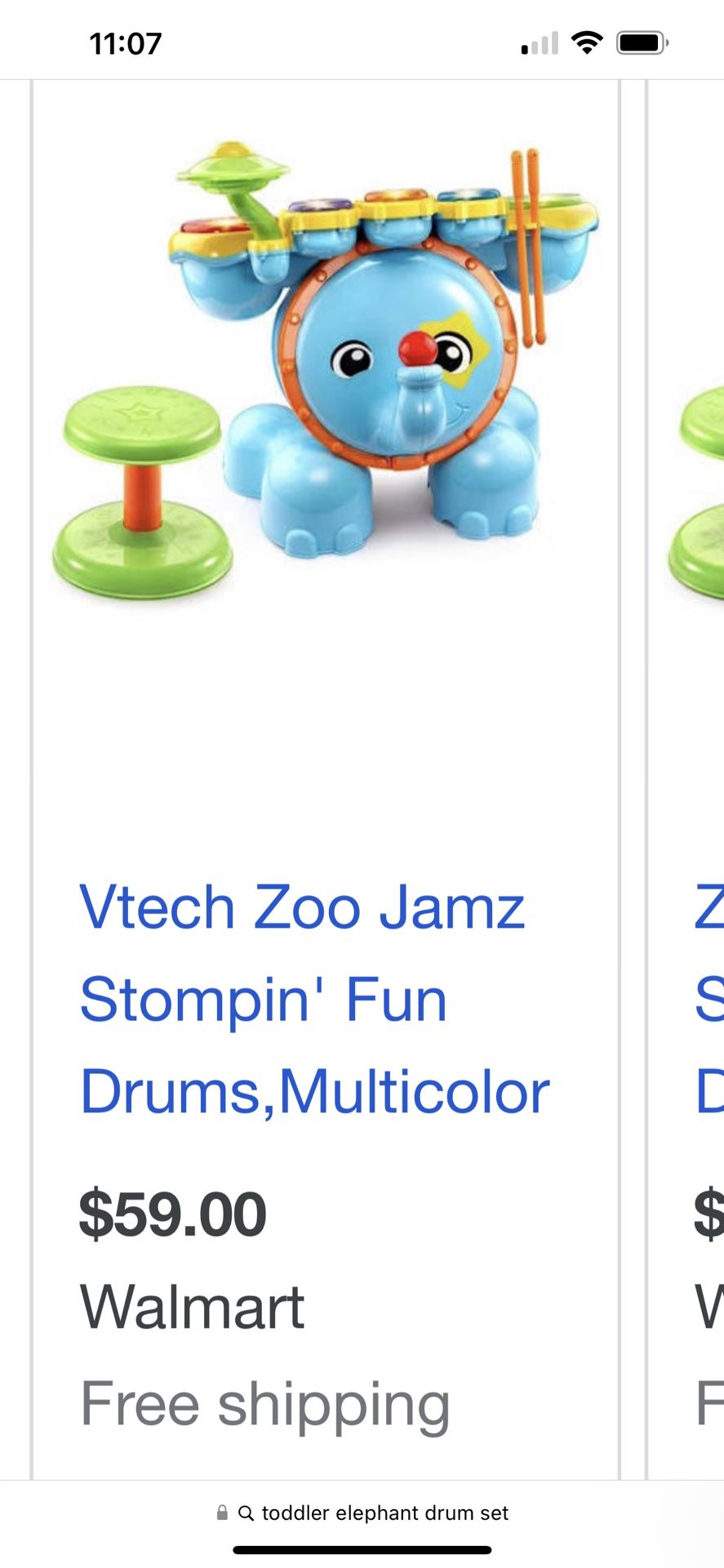 Vtech Zoo Stompin’ Drums