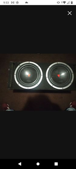 12" subwoofers
