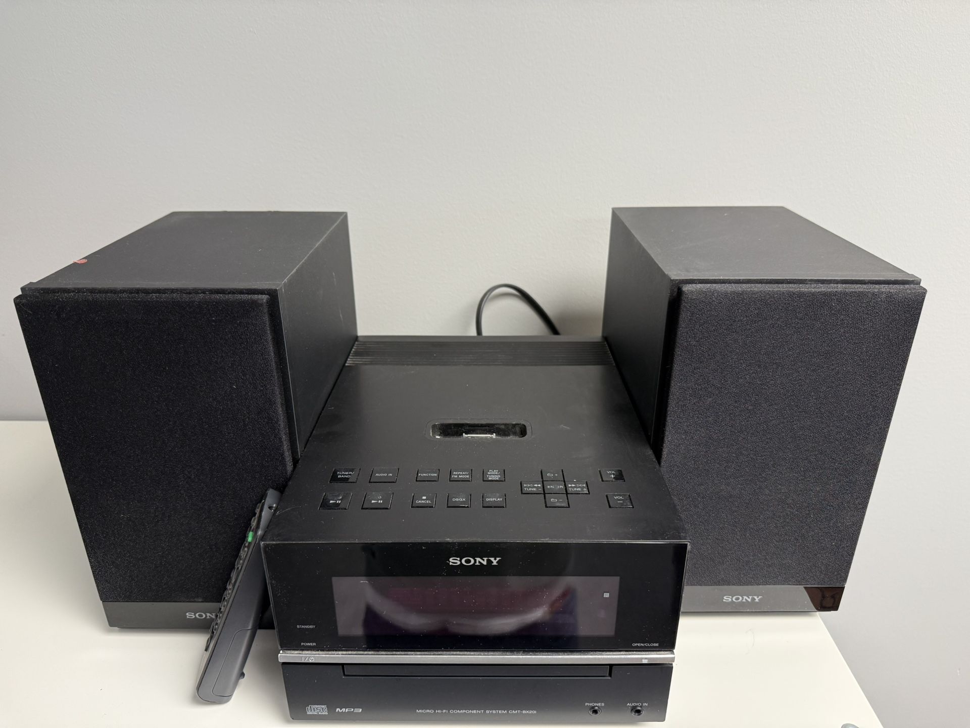 Sony CMT-BX20i Micro Hi-Fi Shelf System