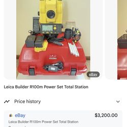 Leica Builder $1300 OBO