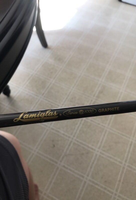 Lamiglas g1311 series 1000 graphite spinning rod