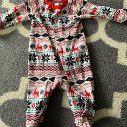 3-6 Month Holiday/ Christmas Onesie