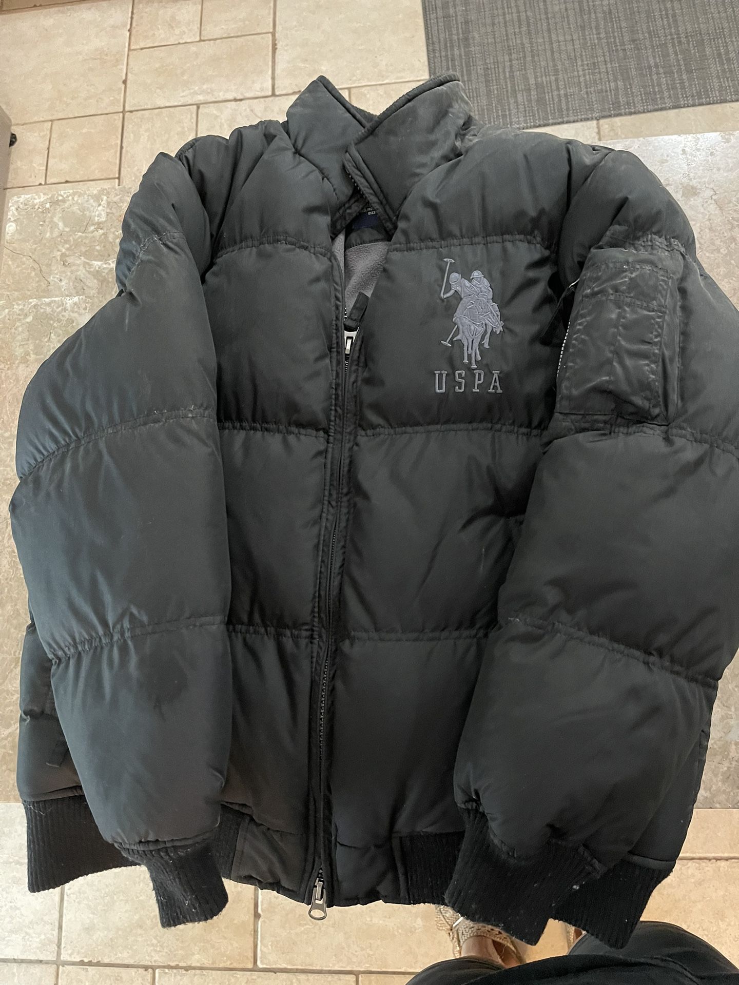 Men’s Size Large U.S. Polo Assn Puffer Jacket
