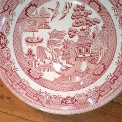 4 Churchill Willow Rosa Pink Bowls