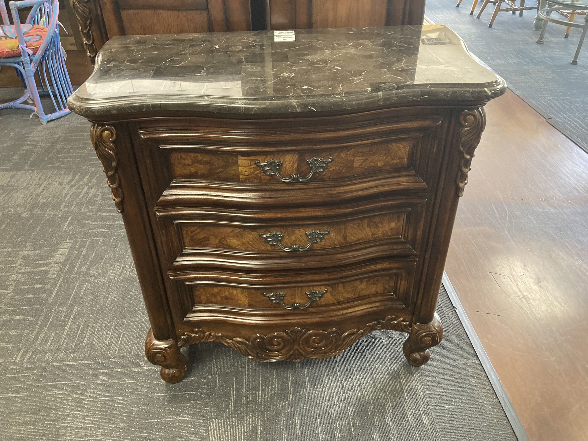 Fairmont Designs Nightstand W/ Marble Top