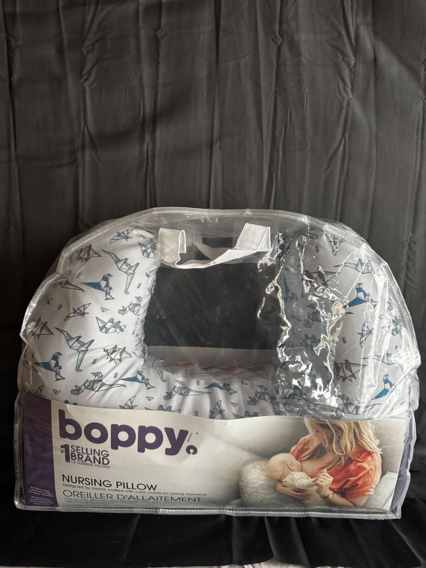 Dino Design Nursing Pillow