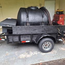 Seal Coat Tank with Trailer 