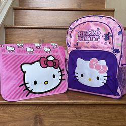 Hello Kitty Messenger Bag & Backpack