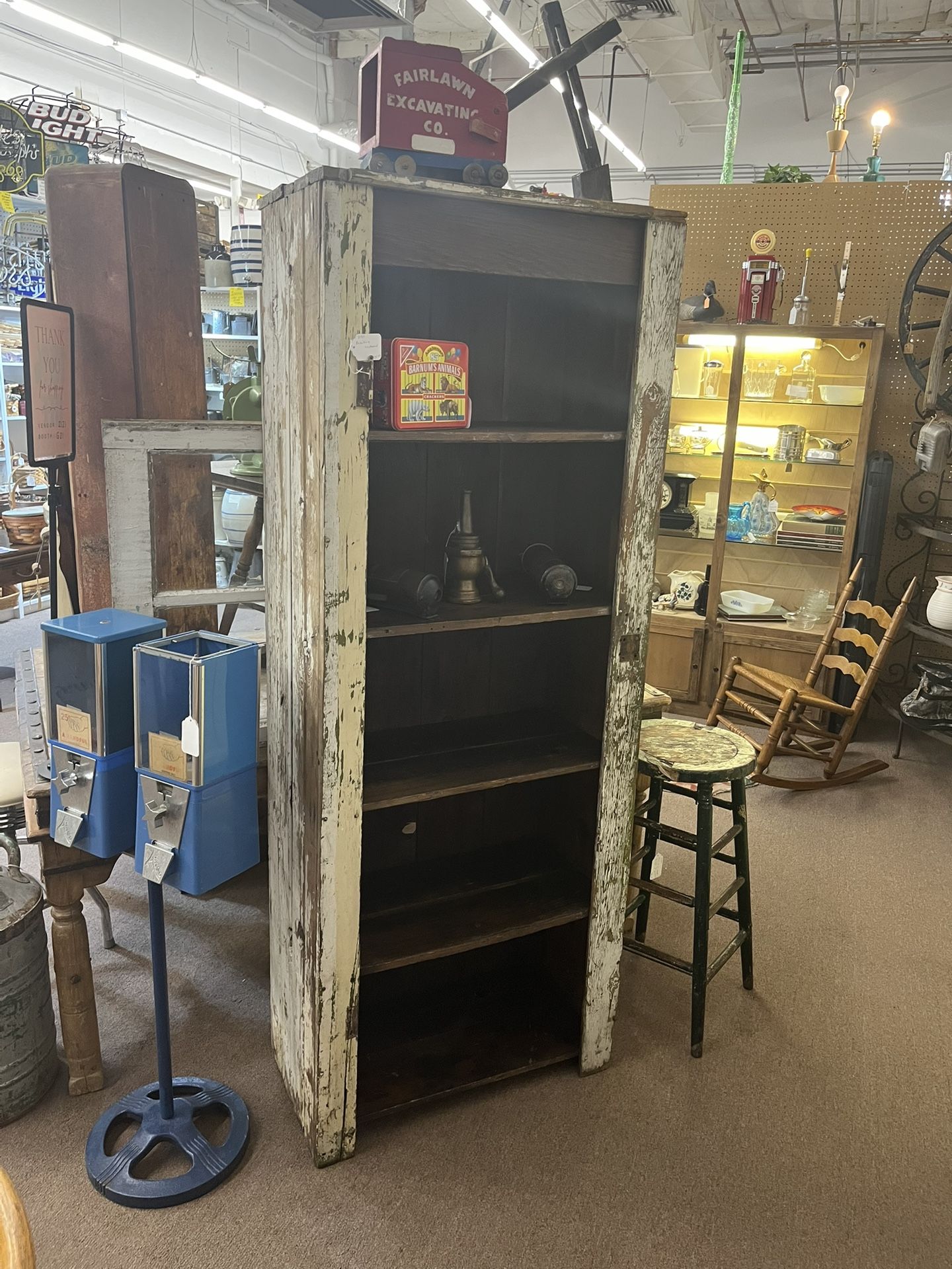 Antique Primitive Cupboard Shelf