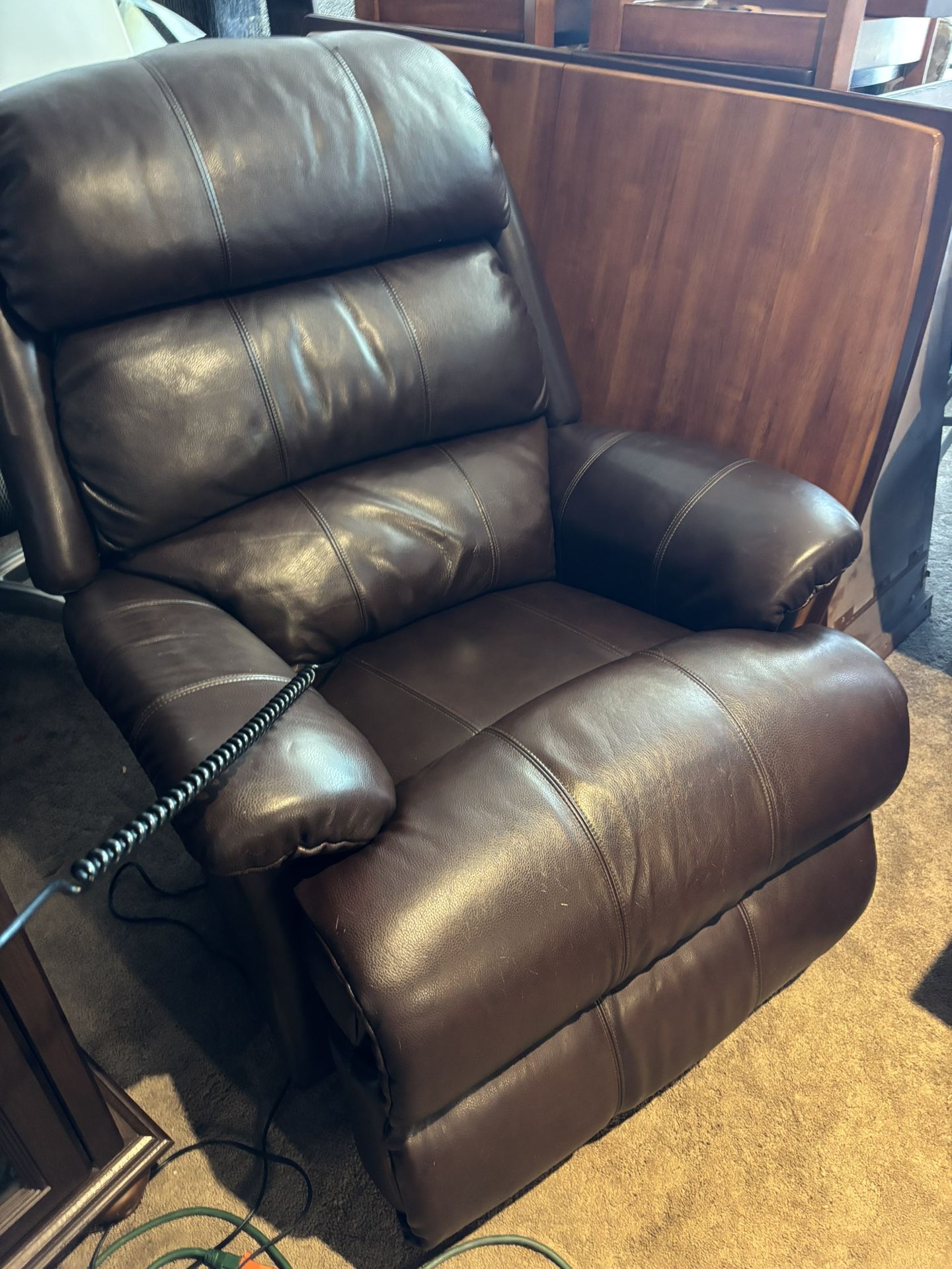 La-Z boy Leather Power Recliner
