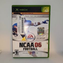 XBOX game NCAA 06 FOOTBALL... see description 