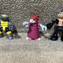 Metalhead TMNT Half Shell Heroes Figure imaginext metal head Splinter Be bop