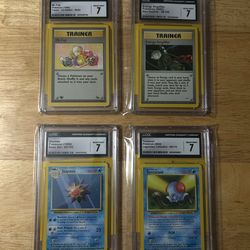 pokemon Multiple CGC  7 Slabs