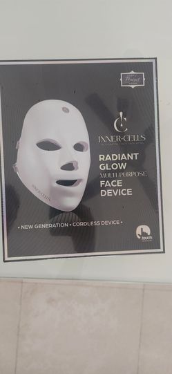 NEW SEALED Inner-Cells 7-Color LED Face Mask – Cordless Light Therapy Device