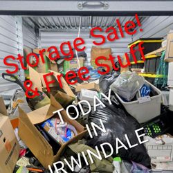 STORAGE FIRE SALE IN IRWINDALE!