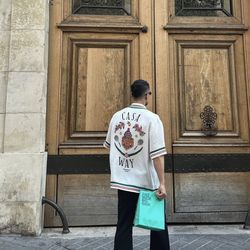 Casablanca silk tshirt