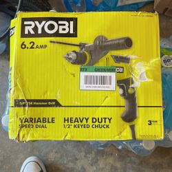 RYOBI 6.2 Amp Corded 5/8 in. Variable Speed Hammer Drill