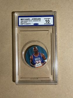 Michael Jordan 1995 Upper Deck Milk Cap #30 CCG 10 Gem Mint