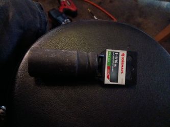 Impact drill socket 1-1/16