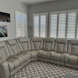 Leather Sectional Sofa