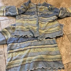 Girls Sweater Set Size 6