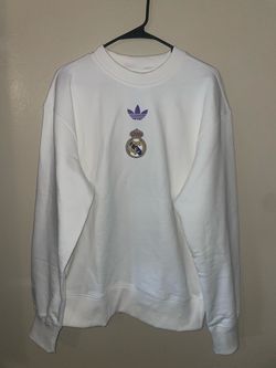 Adidas Real Madrid LFSTLR Crew Sweatshirt Mens Size Small