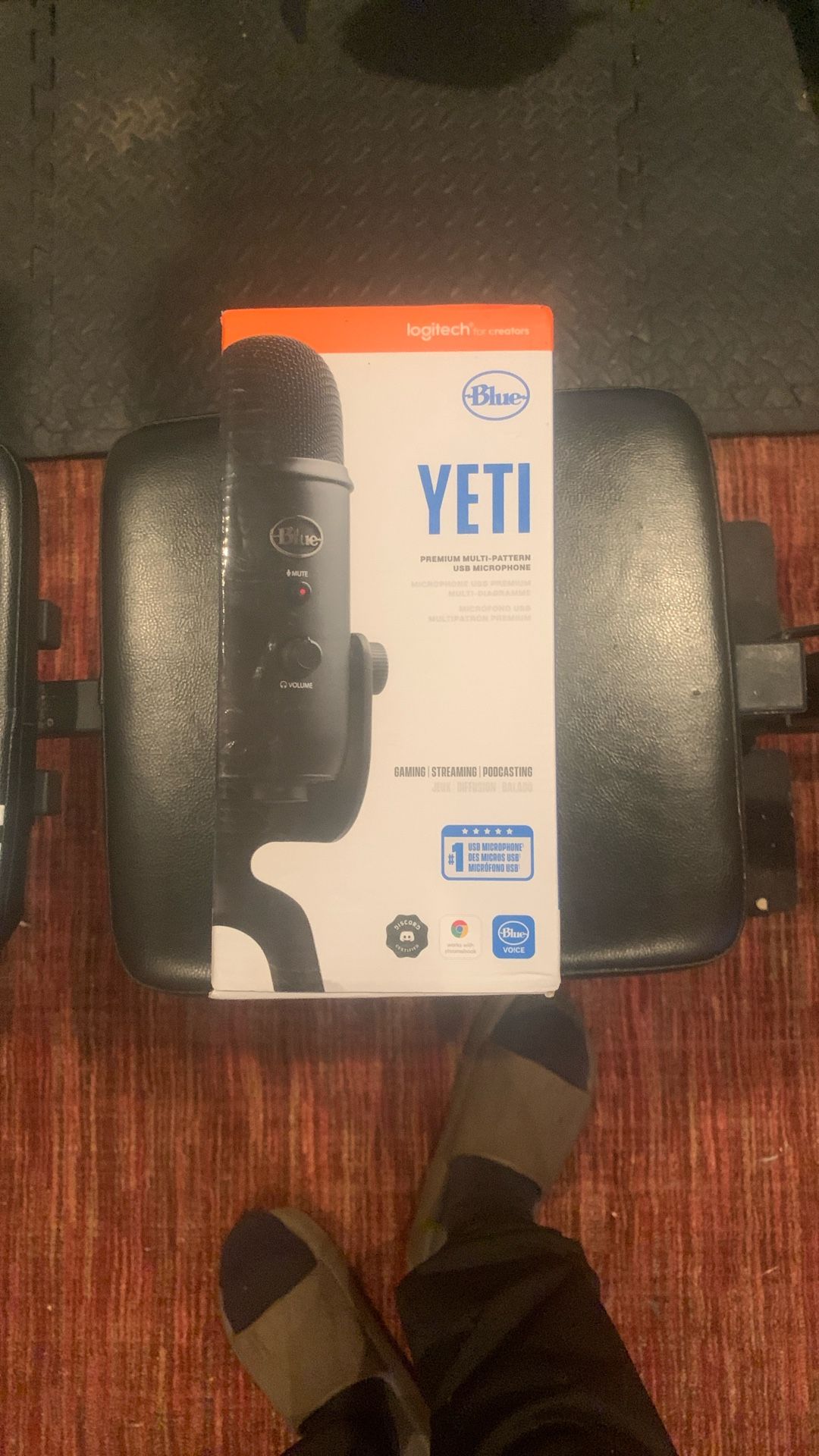 Blue Yeti USB Microphone New