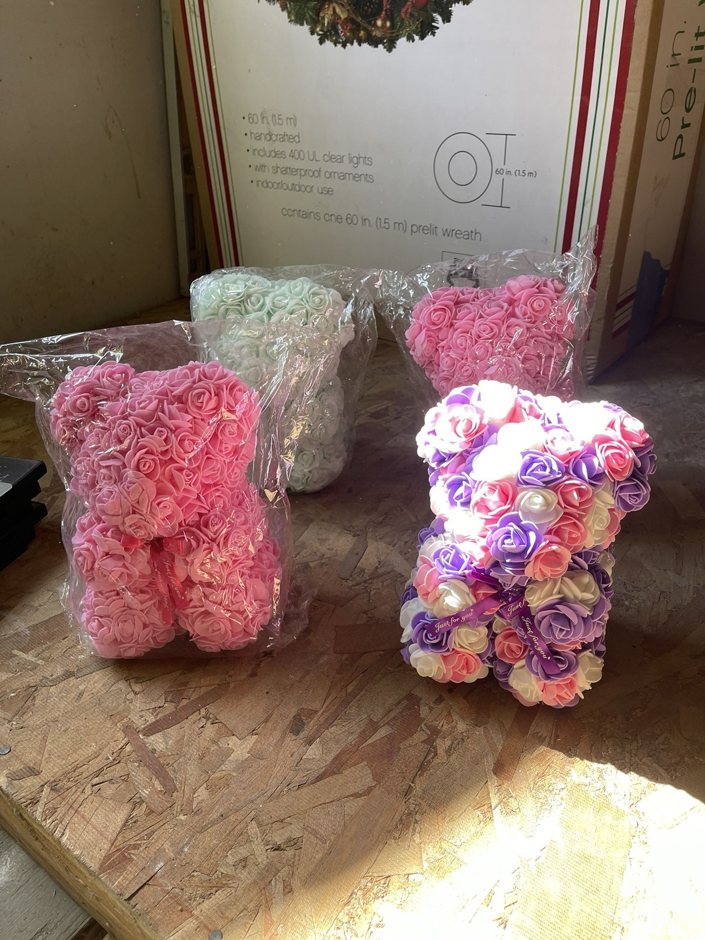 Cuatro Ositos Para Regalo Bonitos Diferentes Colores $15 Por Los Cuatro