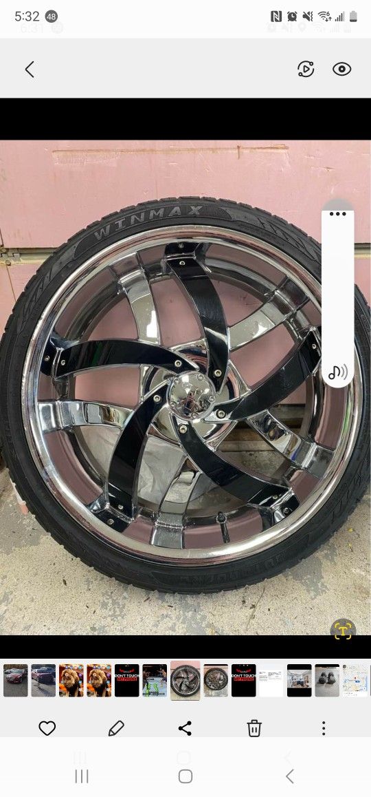 20in rims. 'Velocity 825'