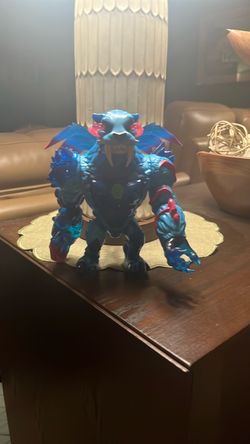 Blue Monster Action Figure Toy