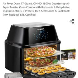 Toaster Oven/air Fryer/rotisserie 