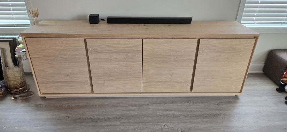 West Elm 80 inch Media Console