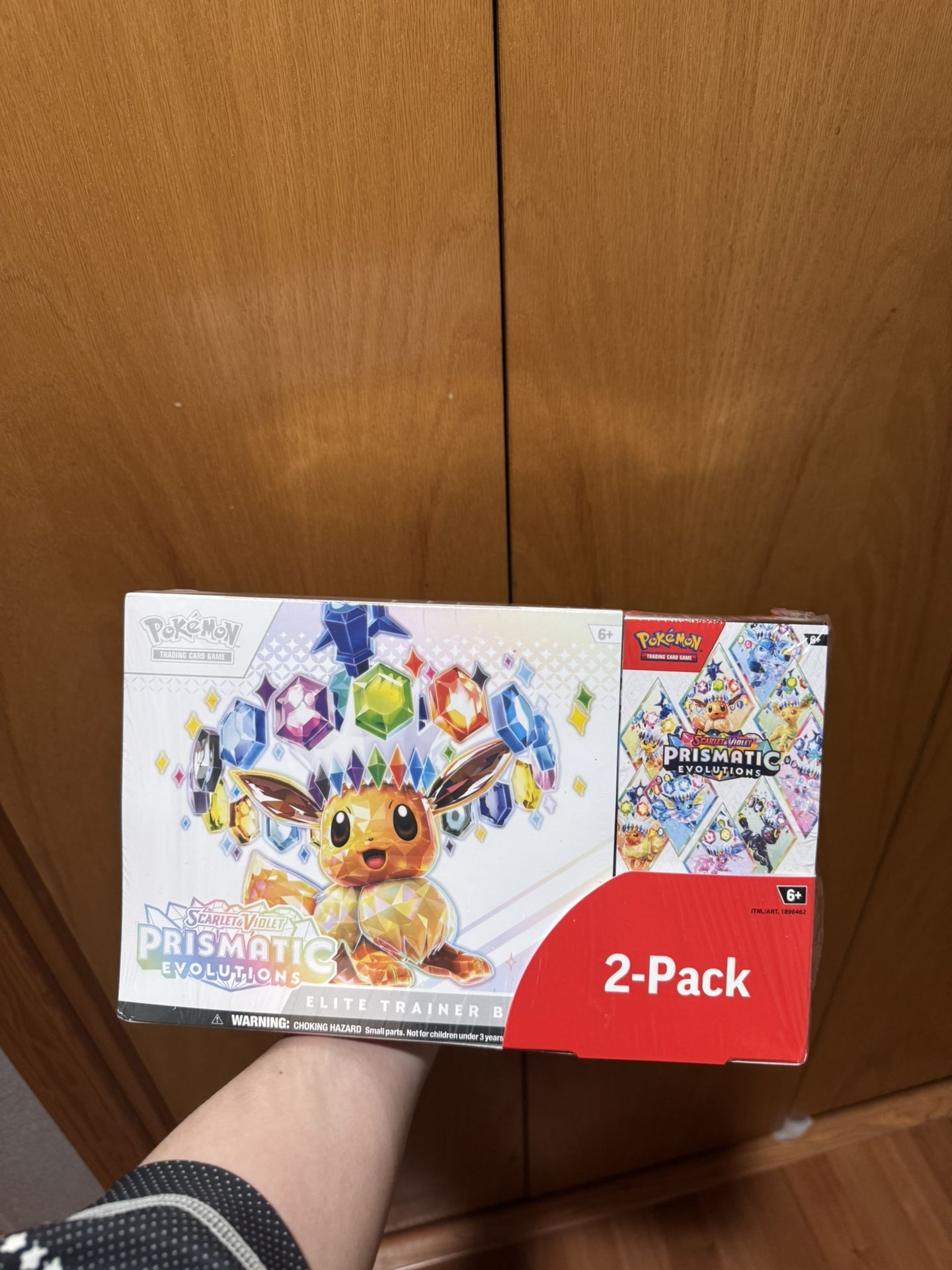 Pokemon Prismatic Evolutions Elite Trainer Box & Booster Bundle - Costco 2 Pack