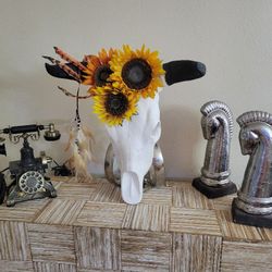 Cow Skull Decor