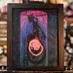 Mew And Mewtwo Pokémon Painting/ Acrylic