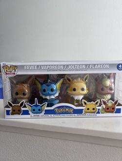 Pokémon FunkoPop - Set of 4