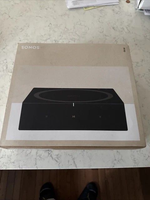 Sonos Amp Gen 2 250W 2.1‑Channel Amplifier – Black (AMPG1US1BLK) • Brand New