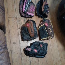 5 Different Rawlings Gloves For Sale 