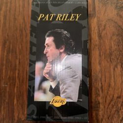 2026 Pat Riley mini statue Lakers official giveaway vs Boston Celtics 