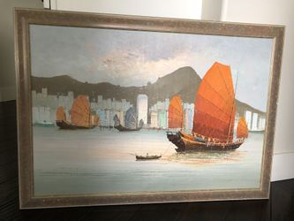 Nautical Painting 39”x28”