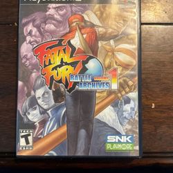 Fatal Fury Battle Archives Volume 1 – PS2 Game