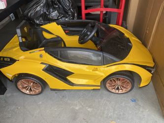 24 Volt Kids Electric Lamborghini 30$