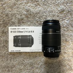 Canon EF-S 55-250mm Lens