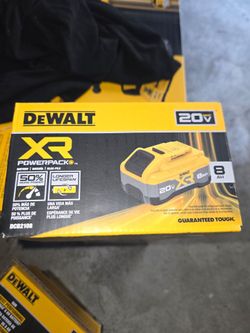 Dewalt 20v Battery 8.0 Ah XR Powerpack Brand New