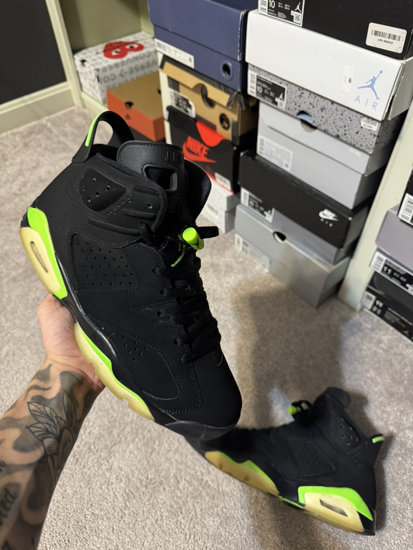 Air Jordan 6 Retro ‘Electric Green’