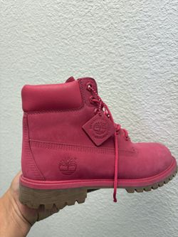 New Pink Timberlands 