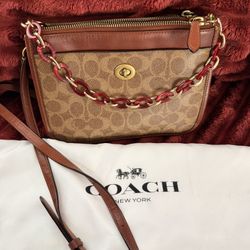 Coach Slim Turnlock Crossbody 