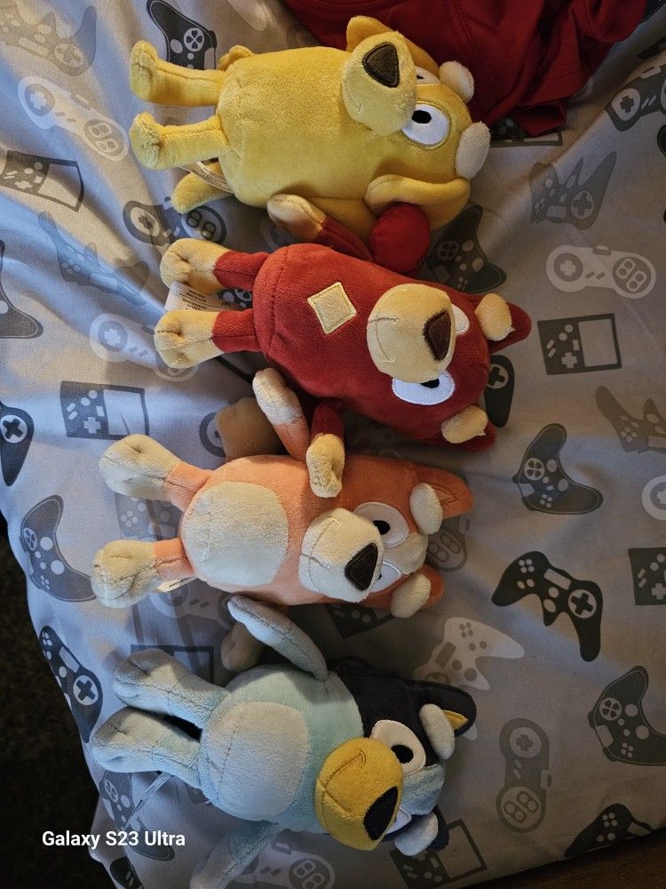 Bluey And Friends Stuffed Animals