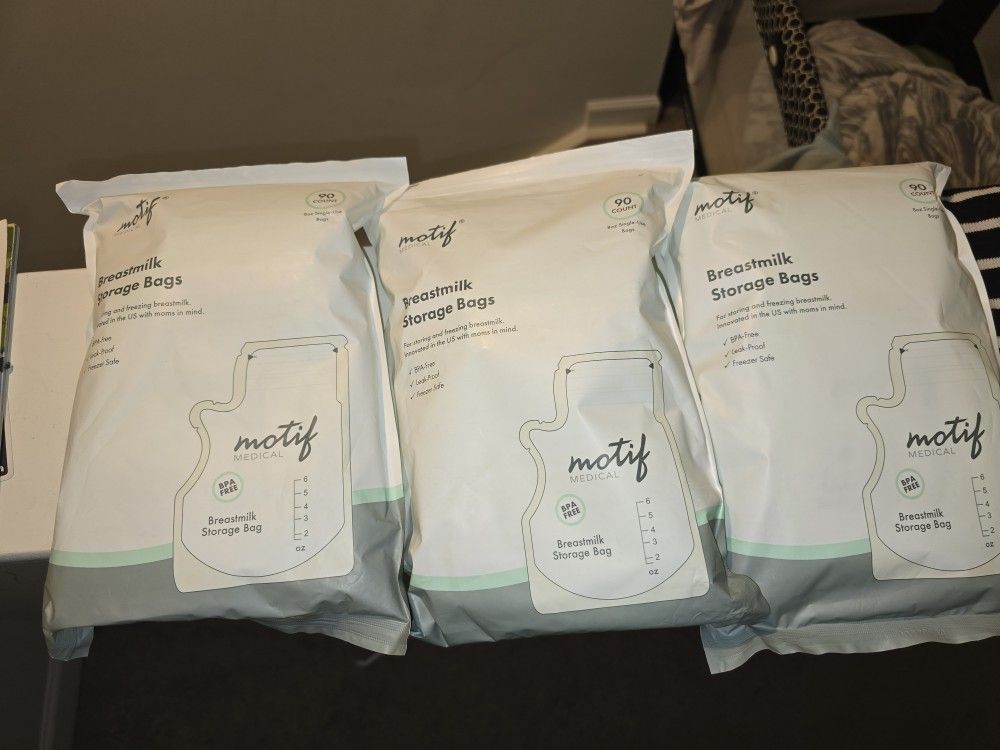 Motif Breastfeeding Milk Bags