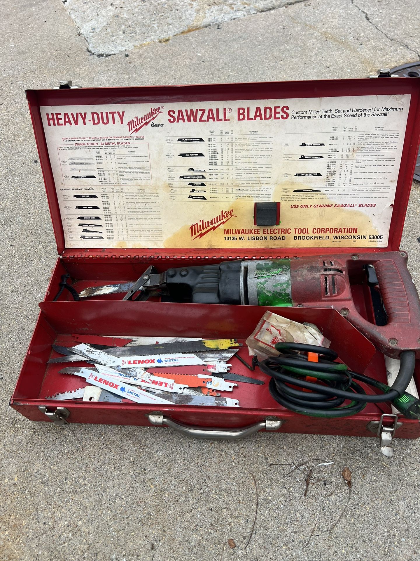 Milwaukee Sawzall 